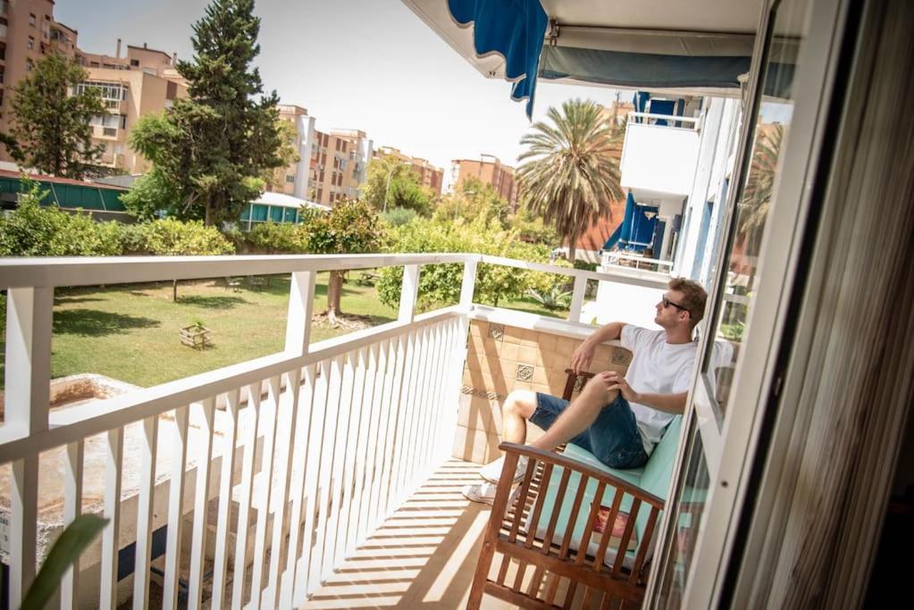 Appartement Piso Con Jardin à Málaga Extérieur photo