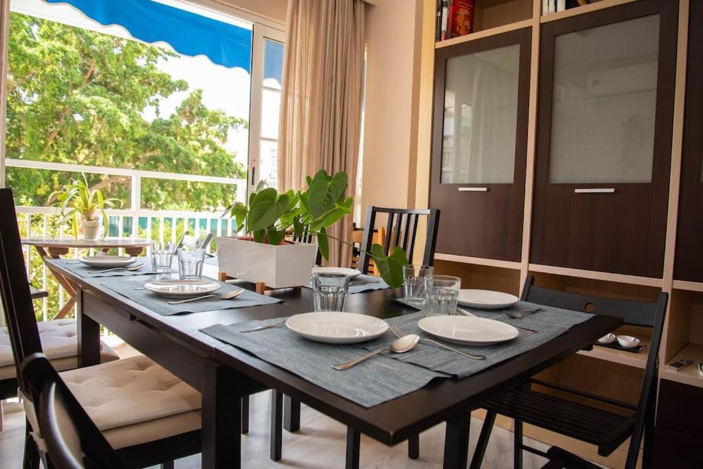 Appartement Piso Con Jardin à Málaga Extérieur photo