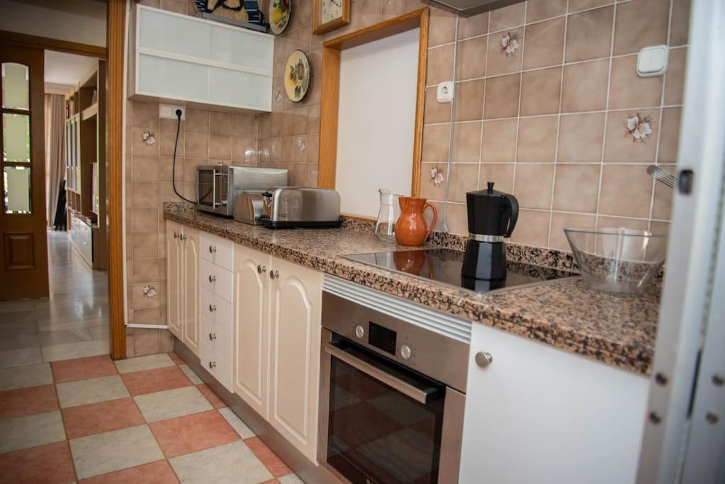 Appartement Piso Con Jardin à Málaga Extérieur photo